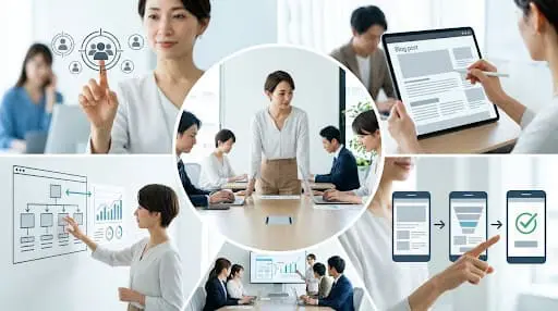 SEOマーケティングのメリット。集客の自動化、広告費削減、信頼向上